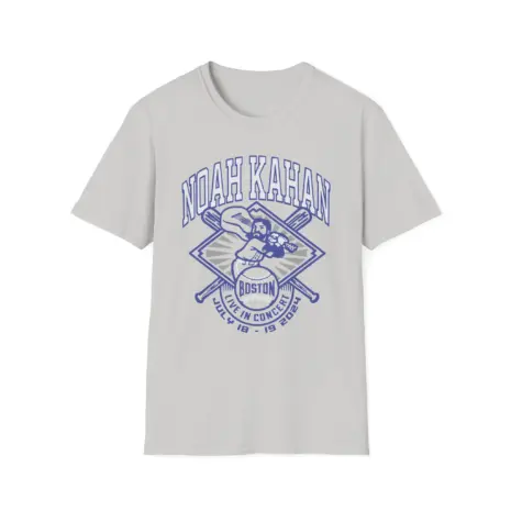 Noah-Kahan-Fenway-Fanatic-Unisex-Softstyle-T-Shirt-1 Noah Kahan Fenway Fanatic Graphic Unisex Softstyle T-Shirt