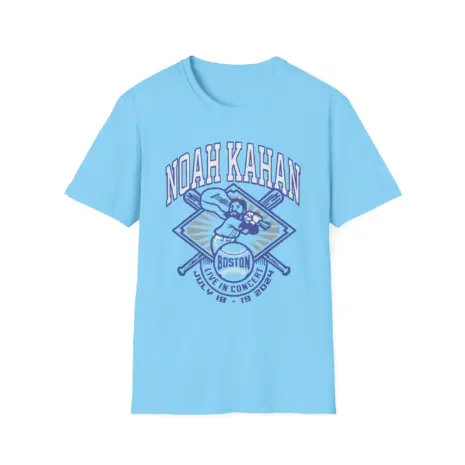 Noah-Kahan-Fenway-Fanatic-Unisex-Softstyle-T-Shirt-11 Noah Kahan Fenway Fanatic Graphic Unisex Softstyle T-Shirt