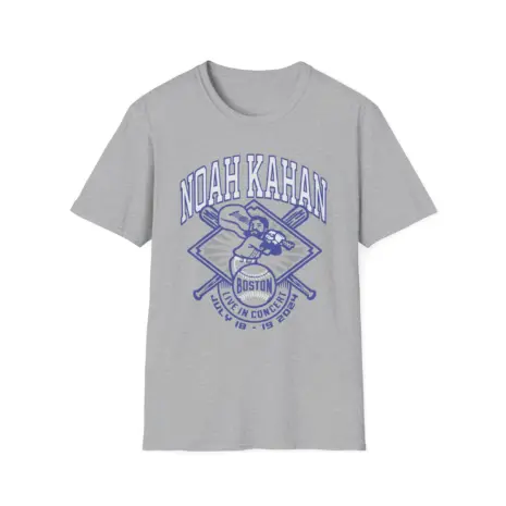 Noah-Kahan-Fenway-Fanatic-Unisex-Softstyle-T-Shirt-5 Noah Kahan Fenway Fanatic Graphic Unisex Softstyle T-Shirt