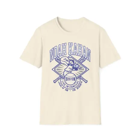 Noah-Kahan-Fenway-Fanatic-Unisex-Softstyle-T-Shirt-7 Noah Kahan Fenway Fanatic Graphic Unisex Softstyle T-Shirt