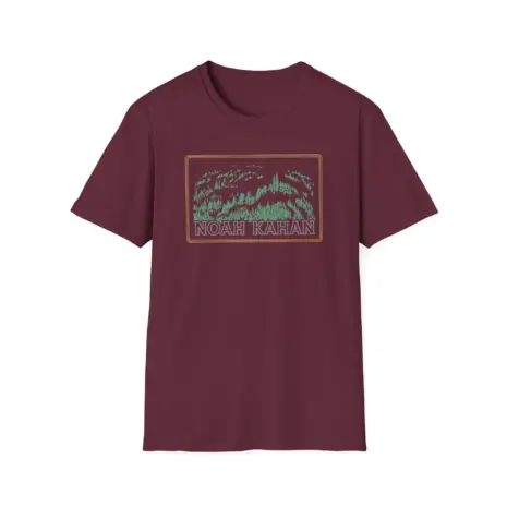 Noah-Kahan-Forest-Unisex-Softstyle-T-Shirt-3 Noah Kahan Forest Unisex Softstyle T-Shirt
