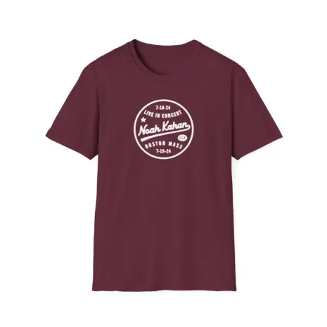 Noah Kahan Game Day Unisex Softstyle T-Shirt