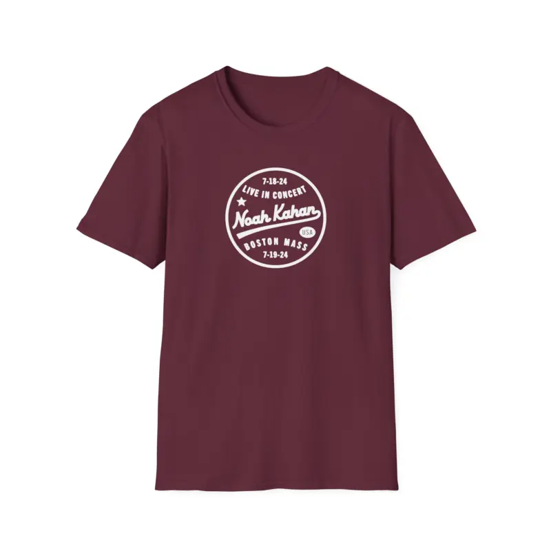 Noah Kahan Game Day Unisex Softstyle T-Shirt
