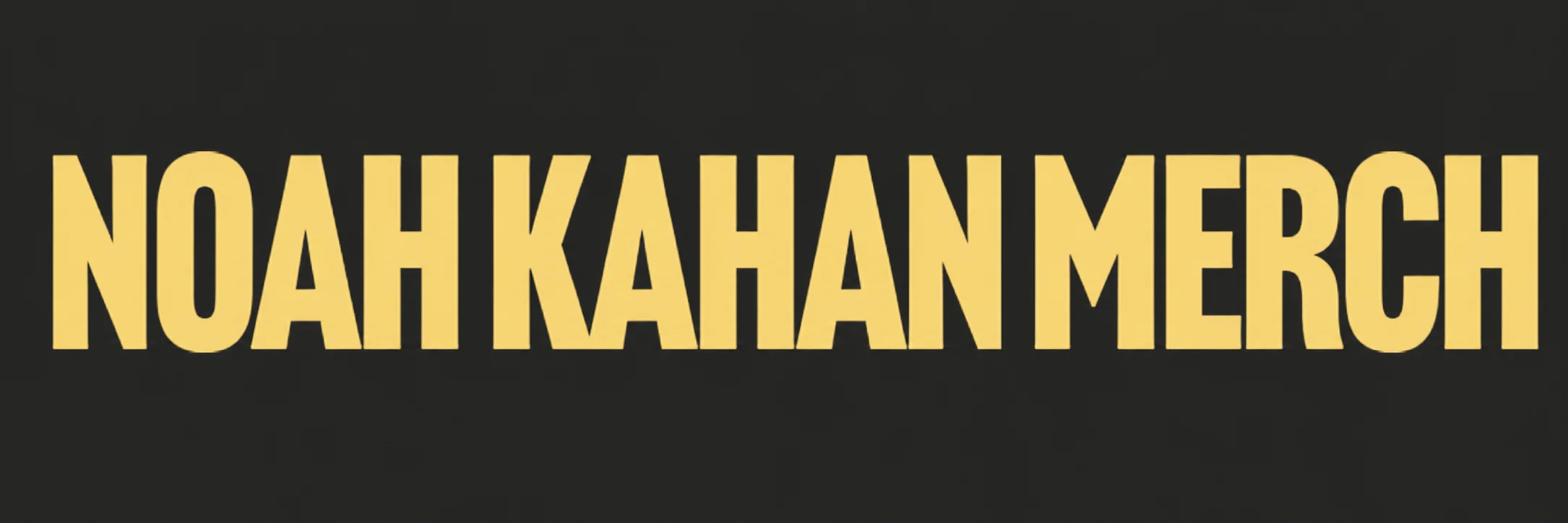Noah Kahan Merch Logo