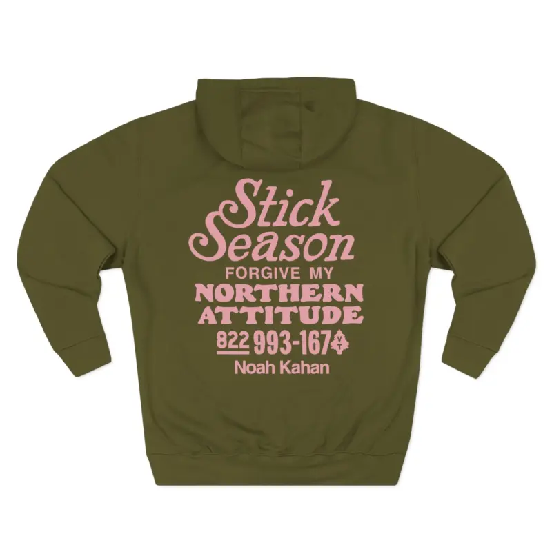 Noah Kahan Northern Attitude Three-Panel Fleece Hoodie