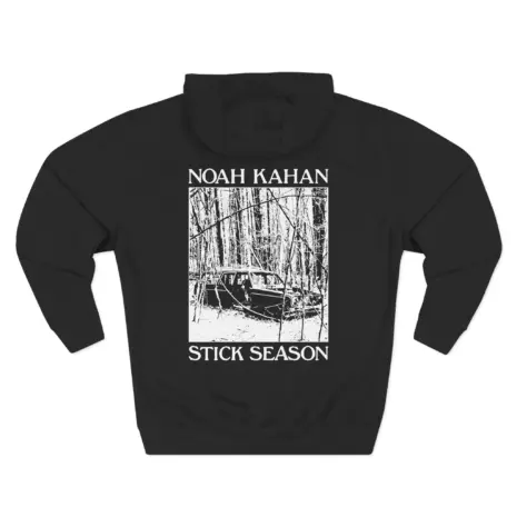 Noah-Kahan-Stick-Season-Blue-Spruce-Three-Panel-Fleece-Hoodie-2 Noah Kahan Stick Season Blue Spruce Three-Panel Fleece Hoodie