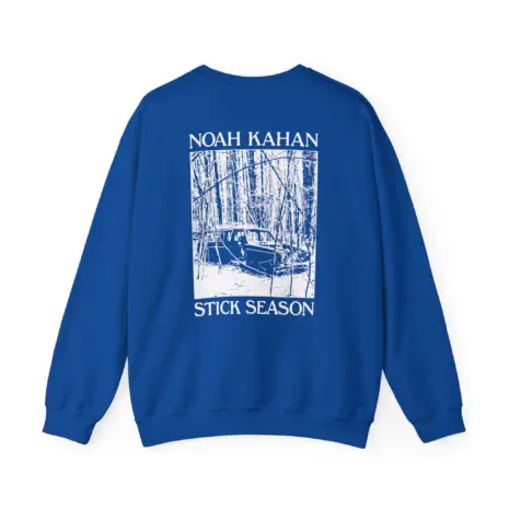Noah-Kahan-Stick-Season-Blue-Spruce-Unisex-Heavy-Blend-Crewneck-Sweatshirt-14 Noah Kahan Stick Season Blue Spruce Unisex Heavy Blend™ Crewneck Sweatshirt