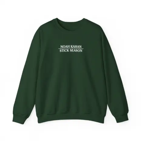 Noah-Kahan-Stick-Season-Blue-Spruce-Unisex-Heavy-Blend-Crewneck-Sweatshirt-9 Noah Kahan Stick Season Blue Spruce Unisex Heavy Blend™ Crewneck Sweatshirt
