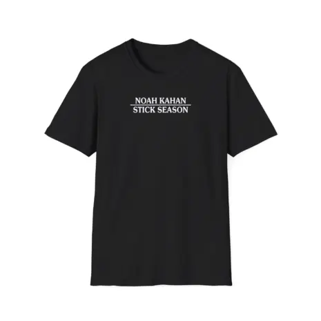 Noah-Kahan-Stick-Season-Blue-Spruce-Unisex-Softstyle-T-Shirt-1 Noah Kahan Stick Season Blue Spruce Unisex Softstyle T-Shirt