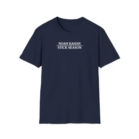 Noah-Kahan-Stick-Season-Blue-Spruce-Unisex-Softstyle-T-Shirt-17 Noah Kahan Stick Season Blue Spruce Unisex Softstyle T-Shirt