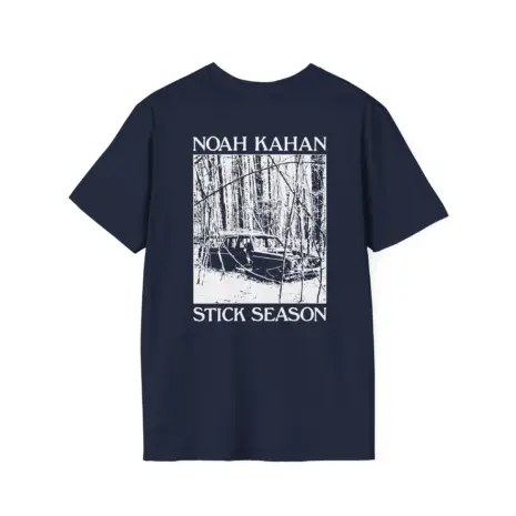 Noah-Kahan-Stick-Season-Blue-Spruce-Unisex-Softstyle-T-Shirt-18 Noah Kahan Stick Season Blue Spruce Unisex Softstyle T-Shirt