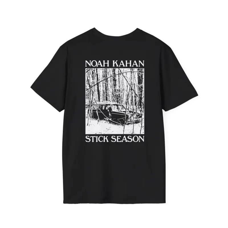 Noah Kahan Stick Season Blue Spruce Unisex Softstyle T-Shirt