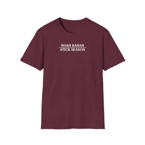 Noah-Kahan-Stick-Season-Blue-Spruce-Unisex-Softstyle-T-Shirt-3 Noah Kahan Stick Season Blue Spruce Unisex Softstyle T-Shirt