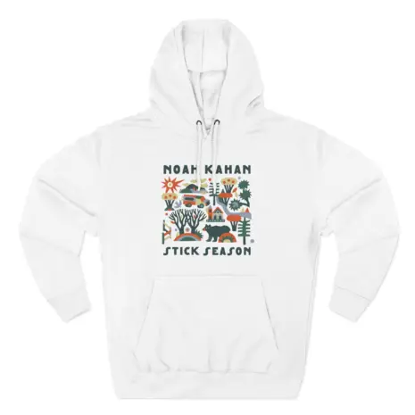 Noah-Kahan-Stick-Season-Three-Panel-Fleece-Hoodie-3 Noah Kahan Stick Season Three-Panel Fleece Hoodie