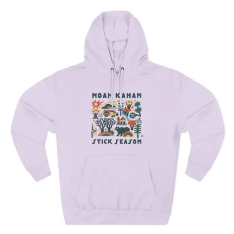 Noah Kahan Stick Season Three-Panel Fleece Hoodie