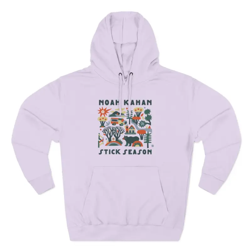 Noah Kahan Stick Season Three-Panel Fleece Hoodie