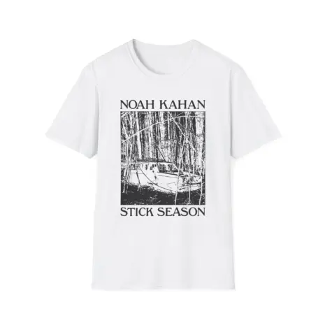Noah-Kahan-Stick-Season-Unisex-Softstyle-T-Shirt-1 Noah Kahan Stick Season Unisex Softstyle T-Shirt