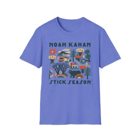 Noah-Kahan-Stick-Season-Unisex-Softstyle-T-Shirt-13 Noah Kahan Stick Season Unisex Softstyle T-Shirt
