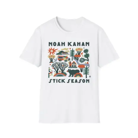 Noah-Kahan-Stick-Season-Unisex-Softstyle-T-Shirt-3 Noah Kahan Stick Season Unisex Softstyle T-Shirt