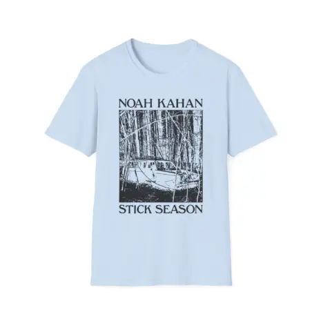 Noah-Kahan-Stick-Season-Unisex-Softstyle-T-Shirt-9 Noah Kahan Stick Season Unisex Softstyle T-Shirt