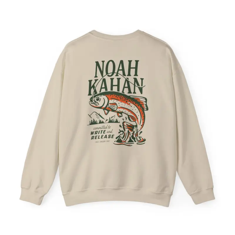 Noah Kahan Write & Release Unisex Heavy Blend™ Crewneck Sweatshirt