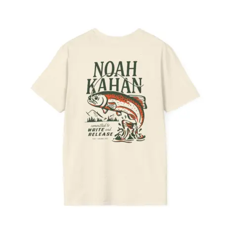 Noah-Kahan-Write-Release-Unisex-Softstyle-T-Shirt-2 Noah Kahan Write & Release Unisex Softstyle T-Shirt