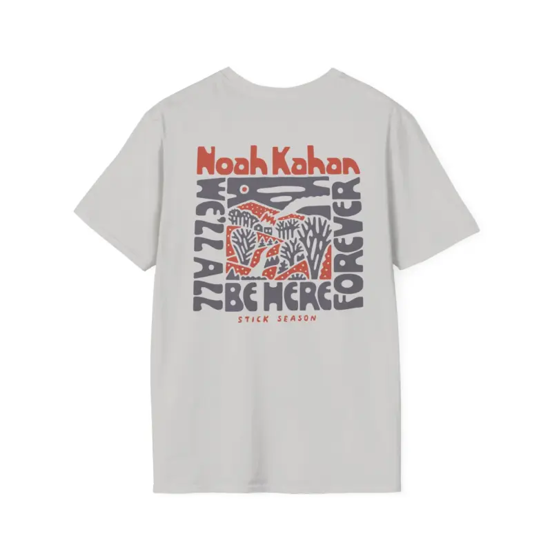 Noah Kahan the View Between Villages Unisex Softstyle T-Shirt
